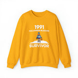 1991 Halloween Blizzard Survivor Crewneck Sweatshirt Unisex