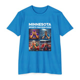 Minnesota Sports Fan Survivor - Unisex T-Shirt - CVC Turquoise / S - Ope Life