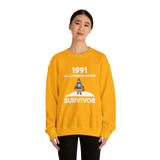 1991 Halloween Blizzard Survivor Crewneck Sweatshirt Unisex