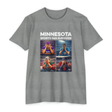 Minnesota Sports Fan Survivor - Unisex T-Shirt - Dark Heather Grey / XS - Ope Life