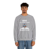 1991 Halloween Blizzard Survivor Crewneck Sweatshirt Unisex