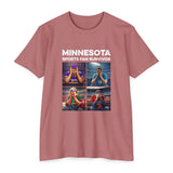 Minnesota Sports Fan Survivor - Unisex T-Shirt - Heather Mauve / XS - Ope Life