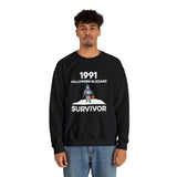 1991 Halloween Blizzard Survivor Crewneck Sweatshirt Unisex