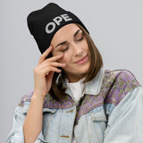 OPE KNIT BEANIE WINTER HAT