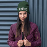 OPE KNIT BEANIE WINTER HAT