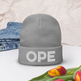 OPE KNIT BEANIE WINTER HAT
