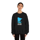 Wisconsin Sucks - Blowing Windy Trees Minnesota Crewneck Sweatshirt - Unisex - Ope Life