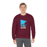 Wisconsin Sucks - Blowing Windy Trees Minnesota Crewneck Sweatshirt - Unisex - Ope Life