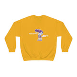Disgusting Act Sweatshirt - Moss Mooning Packers Vikings Unisex Crewneck Sweatshirt - S / Gold - Ope Life
