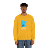 Wisconsin Sucks - Blowing Windy Trees Minnesota Crewneck Sweatshirt - Unisex - Ope Life