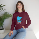 Wisconsin Sucks - Blowing Windy Trees Minnesota Crewneck Sweatshirt - Unisex - Ope Life