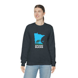 Wisconsin Sucks - Blowing Windy Trees Minnesota Crewneck Sweatshirt - Unisex - Ope Life