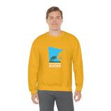 Wisconsin Sucks - Blowing Windy Trees Minnesota Crewneck Sweatshirt - Unisex - Ope Life