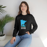 Wisconsin Sucks - Blowing Windy Trees Minnesota Crewneck Sweatshirt - Unisex - Ope Life