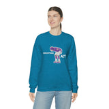 Disgusting Act Sweatshirt - Moss Mooning Packers Vikings Unisex Crewneck Sweatshirt - Ope Life