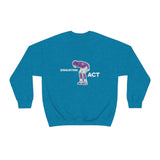 Disgusting Act Sweatshirt - Moss Mooning Packers Vikings Unisex Crewneck Sweatshirt - Ope Life