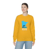 Wisconsin Sucks - Blowing Windy Trees Minnesota Crewneck Sweatshirt - Unisex - Ope Life