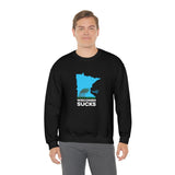 Wisconsin Sucks - Blowing Windy Trees Minnesota Crewneck Sweatshirt - Unisex - Ope Life