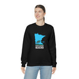 Wisconsin Sucks - Blowing Windy Trees Minnesota Crewneck Sweatshirt - Unisex - Ope Life