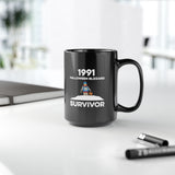 1991 Halloween Blizzard Survivor Coffee Mug - Black - 15oz - Ope Life