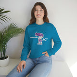 Disgusting Act Sweatshirt - Moss Mooning Packers Vikings Unisex Crewneck Sweatshirt - Ope Life