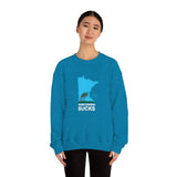 Wisconsin Sucks - Blowing Windy Trees Minnesota Crewneck Sweatshirt - Unisex - Ope Life