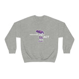Disgusting Act Sweatshirt - Moss Mooning Packers Vikings Unisex Crewneck Sweatshirt - S / Sport Grey - Ope Life