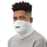 Ope Minnesota Neck Gaiter Face Mask - White - Ope Life