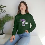 Disgusting Act Sweatshirt - Moss Mooning Packers Vikings Unisex Crewneck Sweatshirt - Ope Life