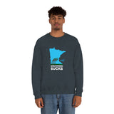 Wisconsin Sucks - Blowing Windy Trees Minnesota Crewneck Sweatshirt - Unisex - Ope Life