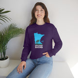 Wisconsin Sucks - Blowing Windy Trees Minnesota Crewneck Sweatshirt - Unisex - Ope Life