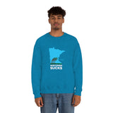 Wisconsin Sucks - Blowing Windy Trees Minnesota Crewneck Sweatshirt - Unisex - Ope Life