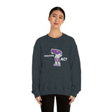 Disgusting Act Sweatshirt - Moss Mooning Packers Vikings Unisex Crewneck Sweatshirt - Ope Life