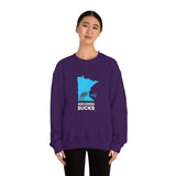 Wisconsin Sucks - Blowing Windy Trees Minnesota Crewneck Sweatshirt - Unisex - Ope Life