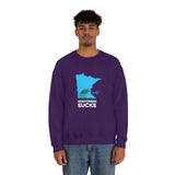 Wisconsin Sucks - Blowing Windy Trees Minnesota Crewneck Sweatshirt - Unisex - Ope Life
