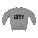 Minnesorta Nice Crewneck Sweatshirt (Unisex) - S / Sport Grey - Ope Life