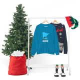 Wisconsin Sucks - Blowing Windy Trees Minnesota Crewneck Sweatshirt - Unisex - Ope Life