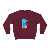 Wisconsin Sucks - Blowing Windy Trees Minnesota Crewneck Sweatshirt - Unisex - S / Maroon - Ope Life