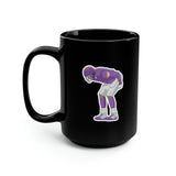 Disgusting Act Mug - Moss Mooning Packers Vikings - Black Coffee Mug - 15oz - 15oz - Ope Life