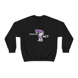 Disgusting Act Sweatshirt - Moss Mooning Packers Vikings Unisex Crewneck Sweatshirt - S / Black - Ope Life