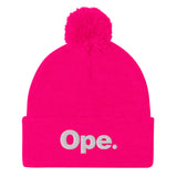 Ope Minnesota Winter Beanie Hat - Neon Pink - Ope Life