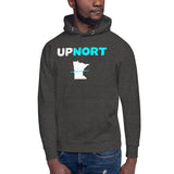 Upnort Minnesota Hoodie - Minnesota Up North With Line Hooded Sweatshirt (UP NORT) - Ope Life