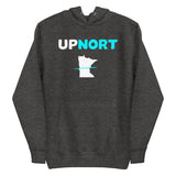 Upnort Minnesota Hoodie - Minnesota Up North With Line Hooded Sweatshirt (UP NORT) - Ope Life