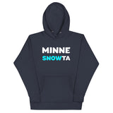 Minnesnowta Hoodie Sweatshirt Unisex Minnesota Hoodie - Navy Blazer / S - Ope Life