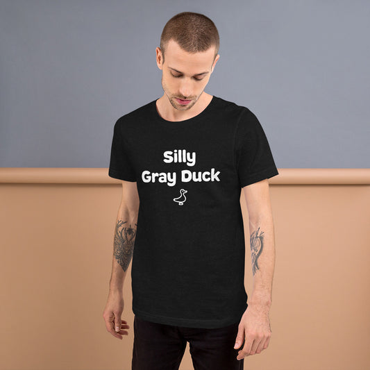 Silly Gray Duck Unisex T-Shirt - Ope Life