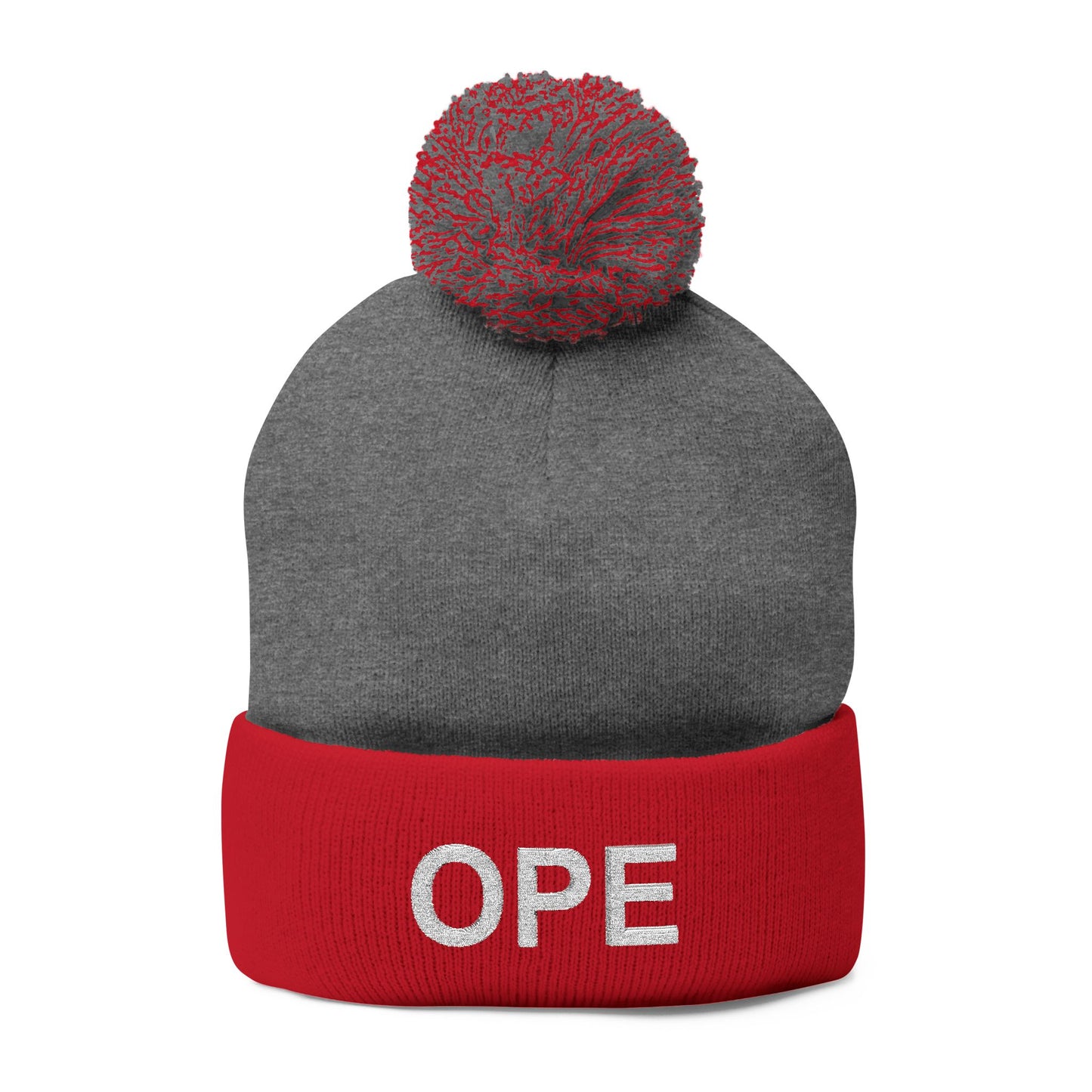 Ope Minnesota embroidered pom-pom winter beanie - product view 5