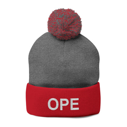 Ope Minnesota embroidered pom-pom winter beanie - product view 5