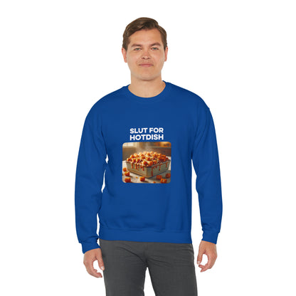 Slut For Hotdish Crewneck Sweatshirt