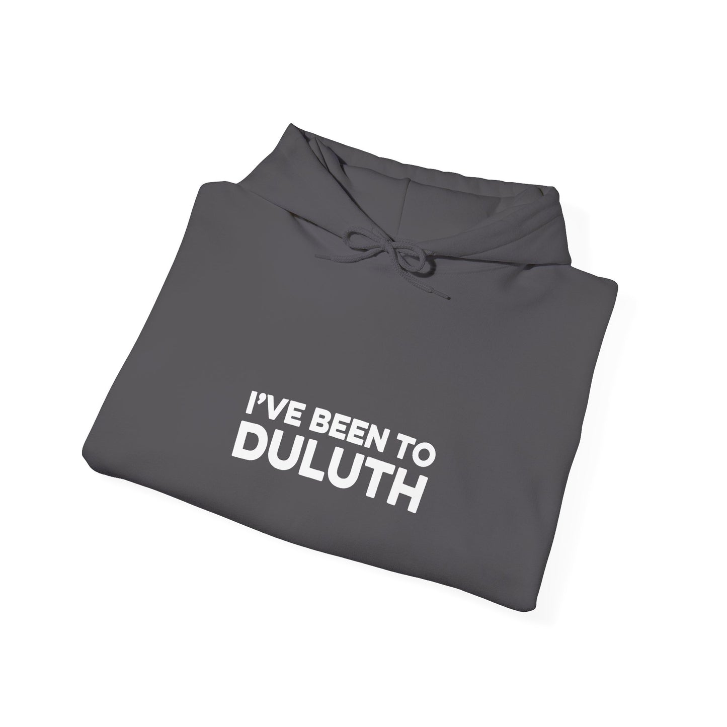 I've Been to Duluth Minnesota hoodie with white North Shore design - product view 17