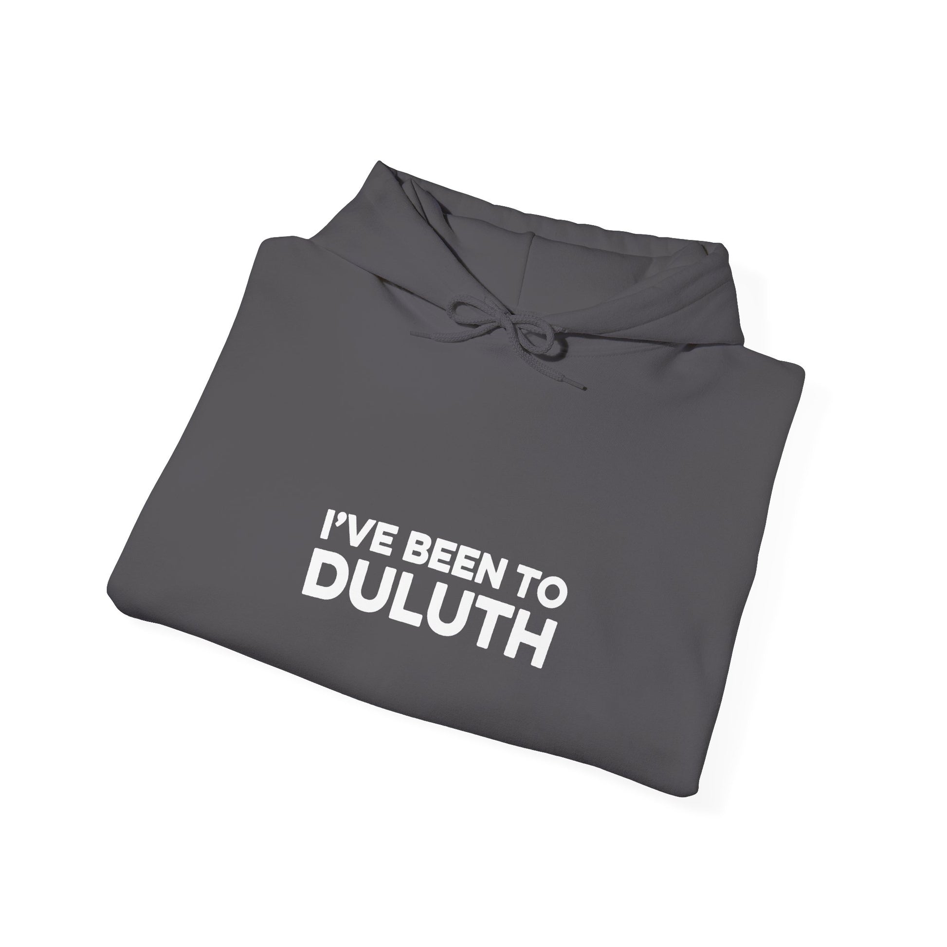 I've Been to Duluth Minnesota hoodie with white North Shore design - product view 17